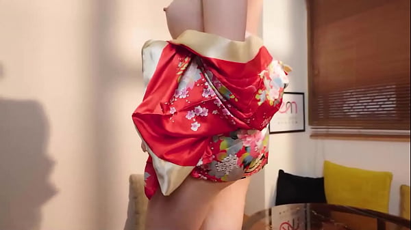 Download Video - Naughty Asian Teen Sweaty Masturbate in Kimono While Summer Afternoon