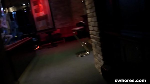 Amateur hot stripper fucks for a lot of cash at the bar POV