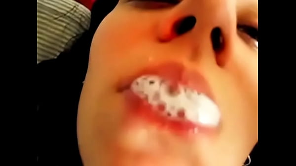 spit in mouth