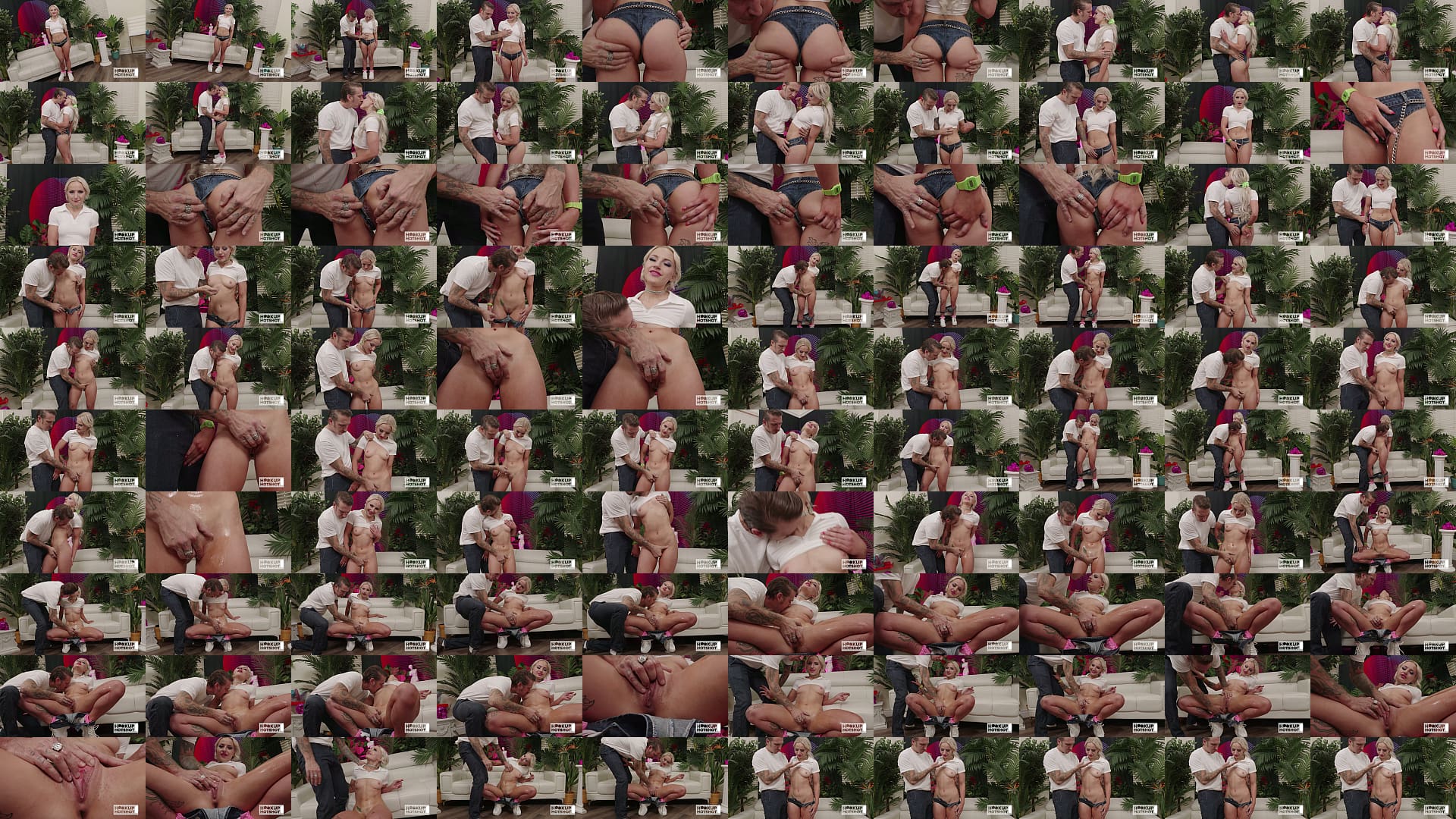 Skinny Blonde Sage Rabbit Loves To Be Ass Fucked By A Cock! 预览图