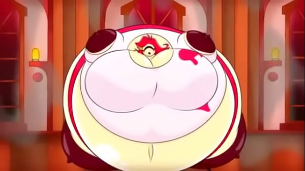 Niffty full body inflation! (Hazbin Hotel)   Voice acting