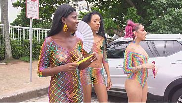 Oscar Batty's Brazilian Carnaval 2026 after party : Brazilian beauties fucked by Monster Cocks (DAP, Anal, DP, orgy, public exhibition, BBC, IR) OB604