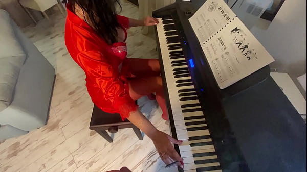 Adventures of MilfyCalla - The dick of piano teacher