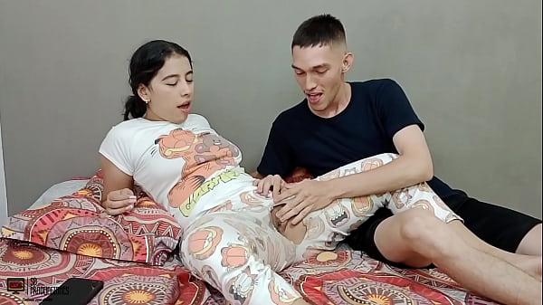 My horny stepbrother tears my pajamas and fucks me! He gave me an EXTREME CREAMPIE! FULL STORY