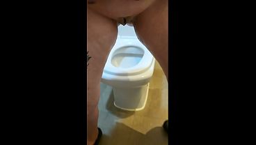 Trashy Cara squirts on floor in elevator before riding her dildo against window in the hotel for all below to see. Trailer