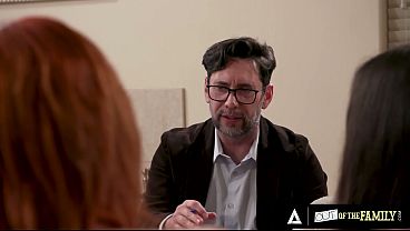 OUT OF THE FAMILY - Aubry Babcocks Sexuality Test Turns Into Stepmom Lauren Phillips Hardcore 3-Way