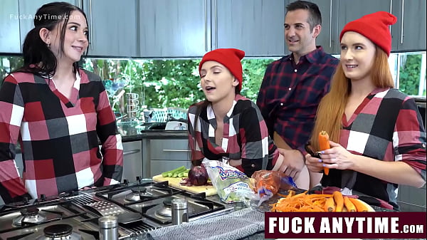 Download Video - Stepdaddy Freeuse His Stepdaughter and Her Friend During Their Dinner - Fuckanytime