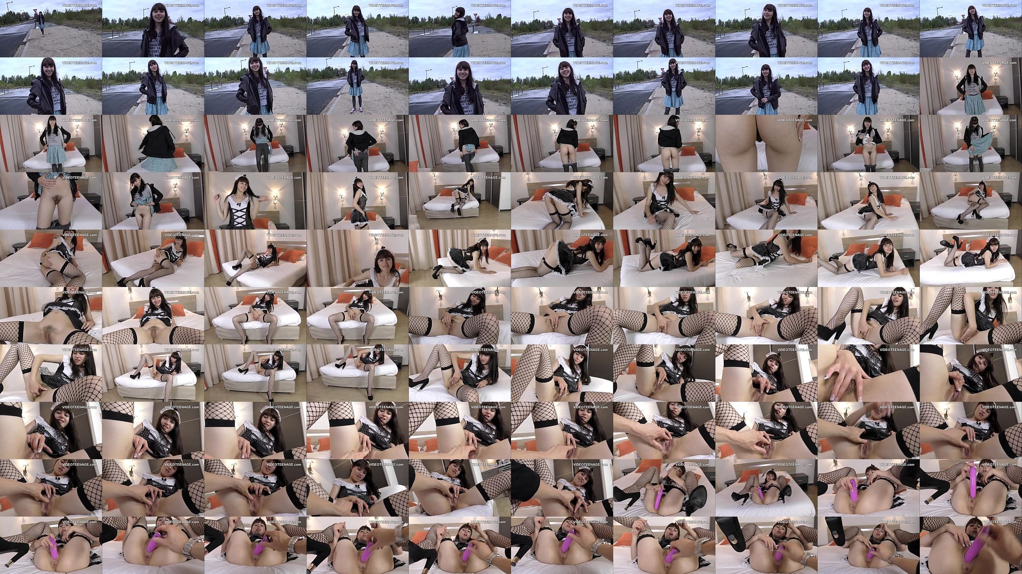 shy 18 years old girl first porn casting 预览图