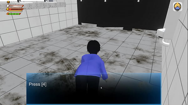 3d Game "Femdom University" Toilet humiliation