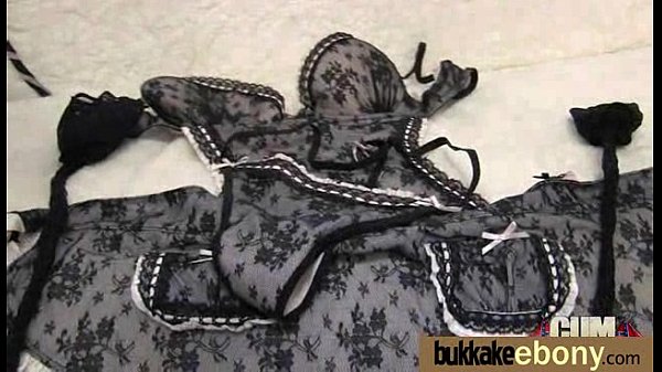 Ebony Babe Sucks Group Of White Guys 20