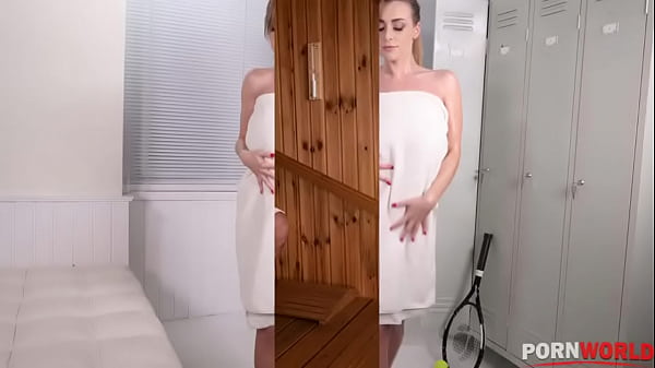 Watch Josephine's tits bounce while fucked by a throbbing cock in the sauna GP1297