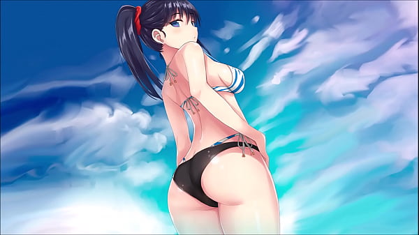 JOI HENTAI CBT in the pool whipping your balls on the sly.