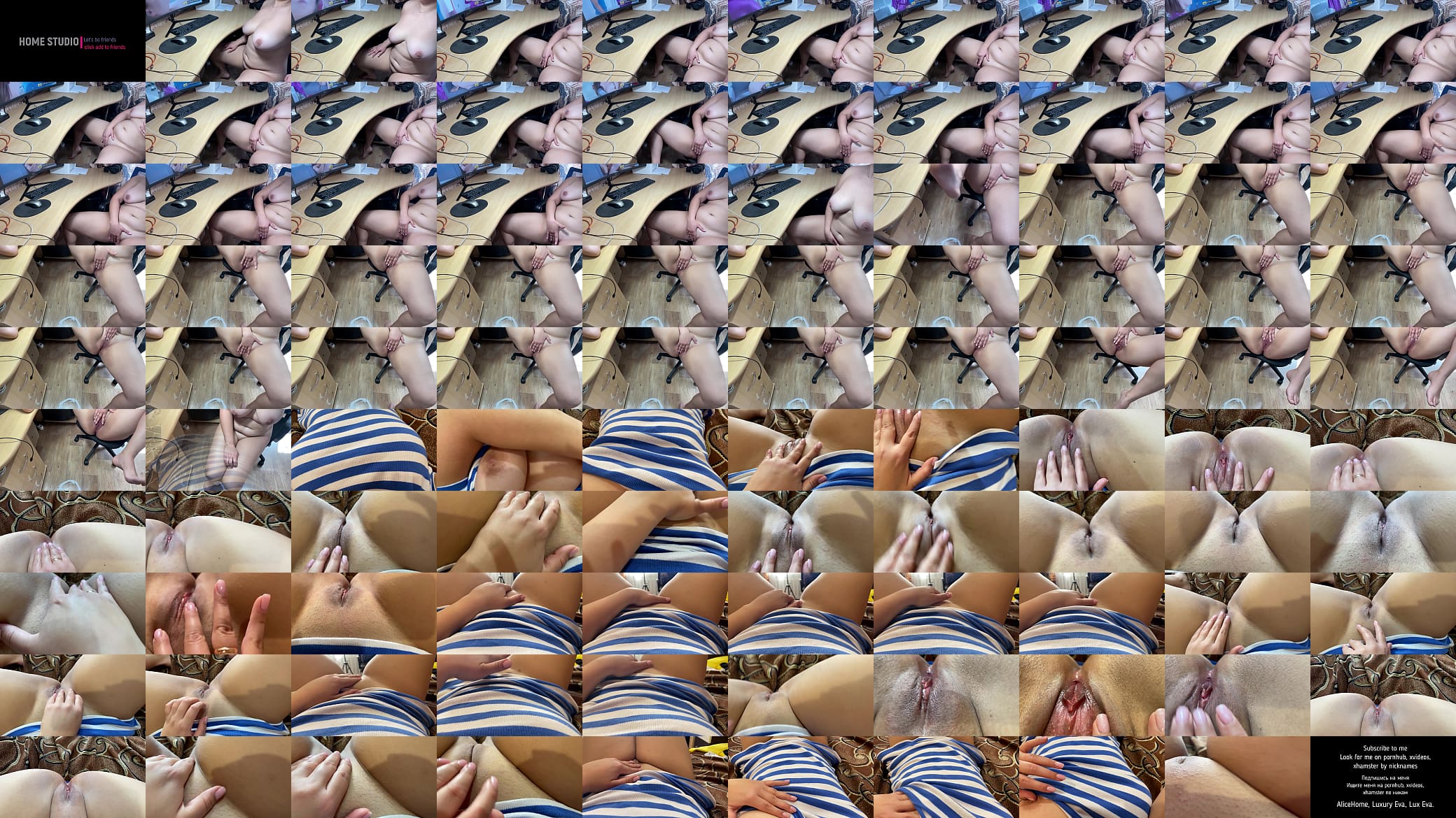 Wet masturbation girl Eve compilation 预览图