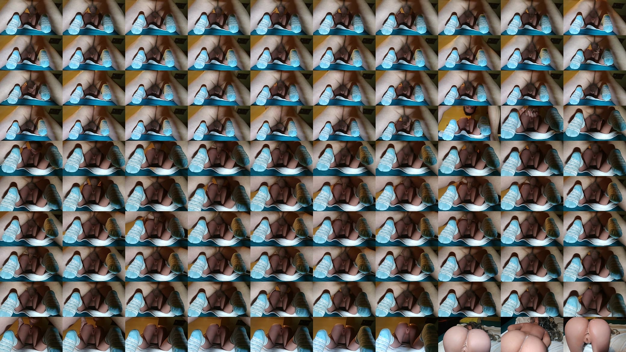 Fucked my stepdaughters holes gaping &amp; cum on her asshole (dollsex) HD 预览图