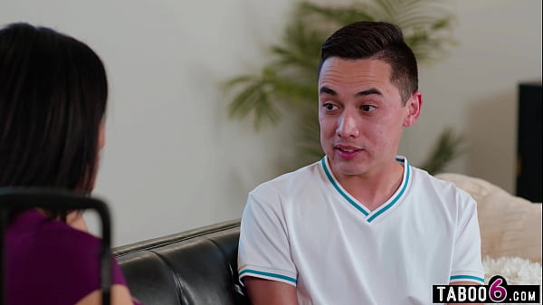 Download Video - Therapist stepmom MILF hands on treatment on her big dick stepson