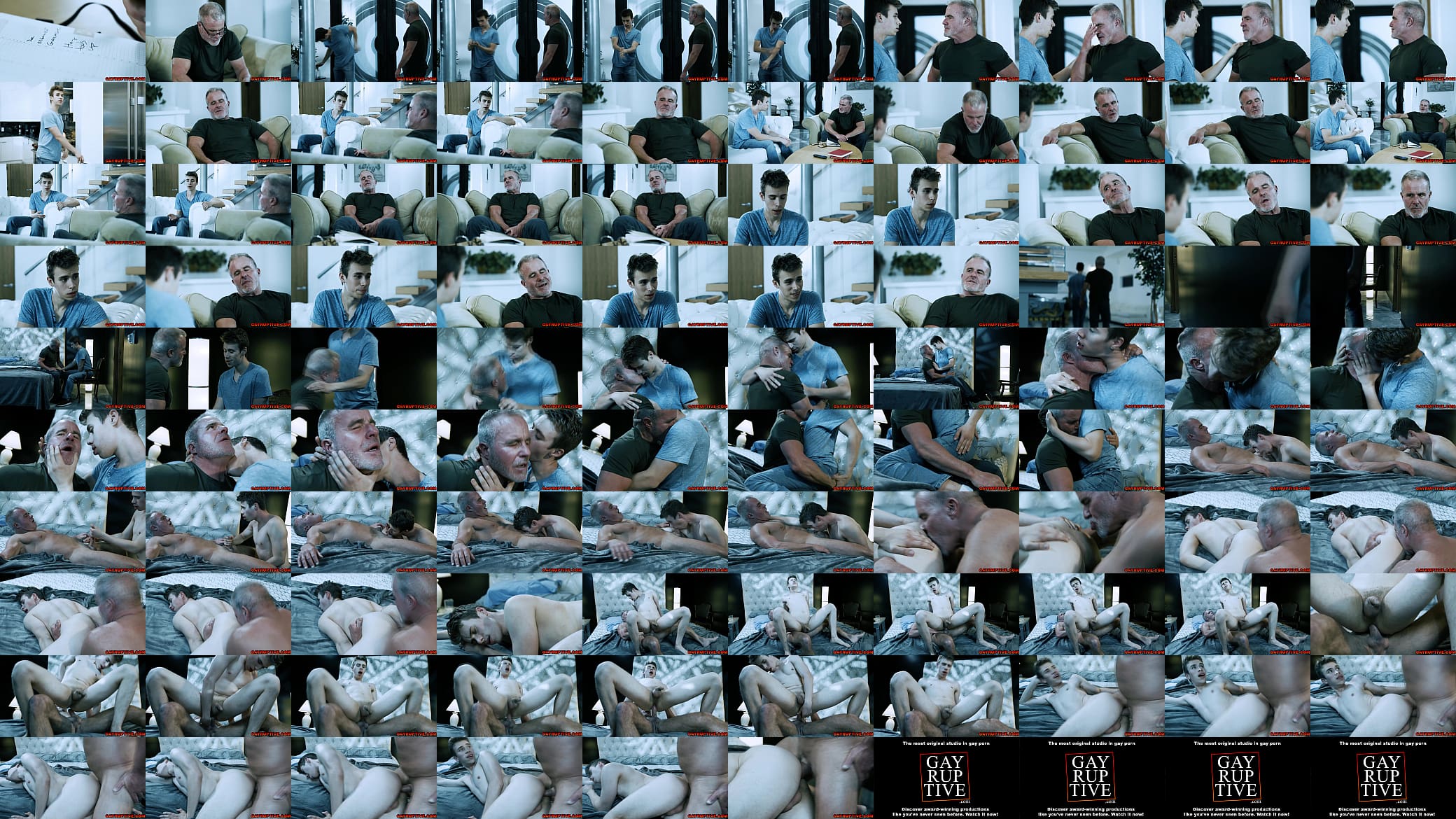Stepson Adam Awbride and his stepdad Dale Savage having a steamy stepfamily fuck sesh 预览图