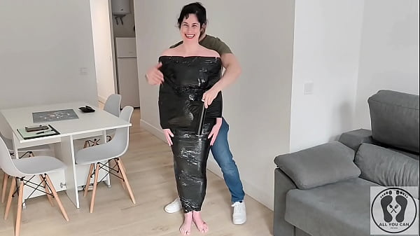 BTS PREPARATION MILF BONDAGE RESTRAINTS FILM EMBALMING
