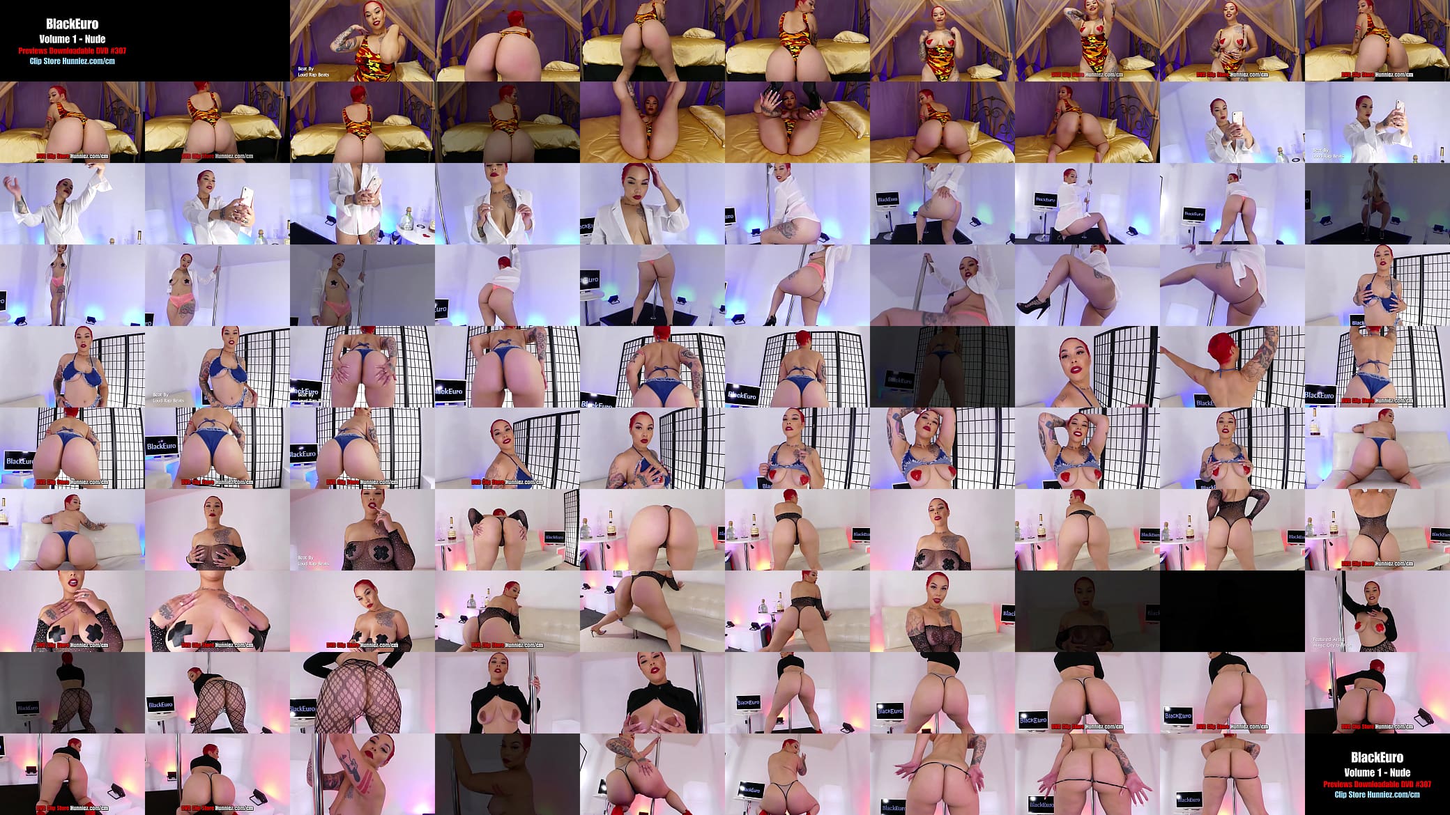 BlackEuro aka Black European Sexy Nude Dance Preview Video 预览图