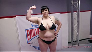 Julie Rocket vs Chad Diamond Mixed Wrestling
