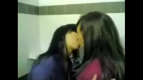Deep Kissing Lesbains In Bathroom -