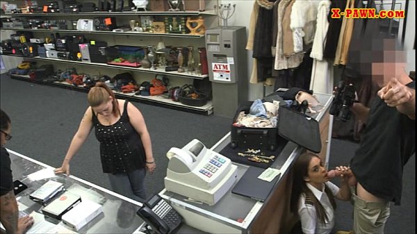 Download Video - Sexy Latina stewardess pawns her pussy at the pawnshop