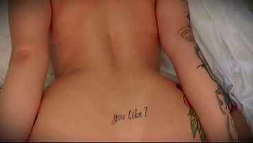 A blonde Colombian babe gives me a sloppy blowjob with lots of spit, and I fuck her pink pussy