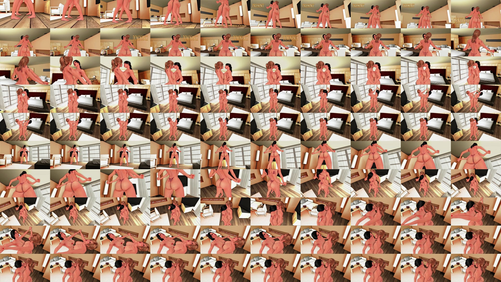 Catfightfactory-com Gentle Dominance part 1 预览图