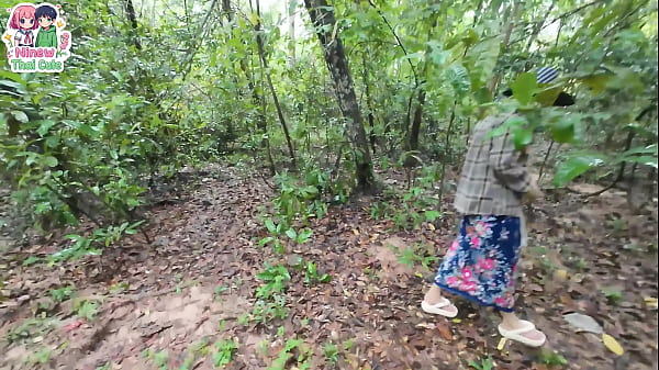 Thai teenagers get lost in the forest and get horny, so they have sex.