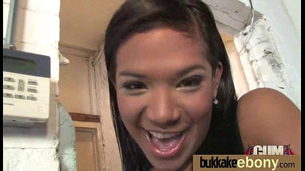 Black pornstar debut bukkake 17