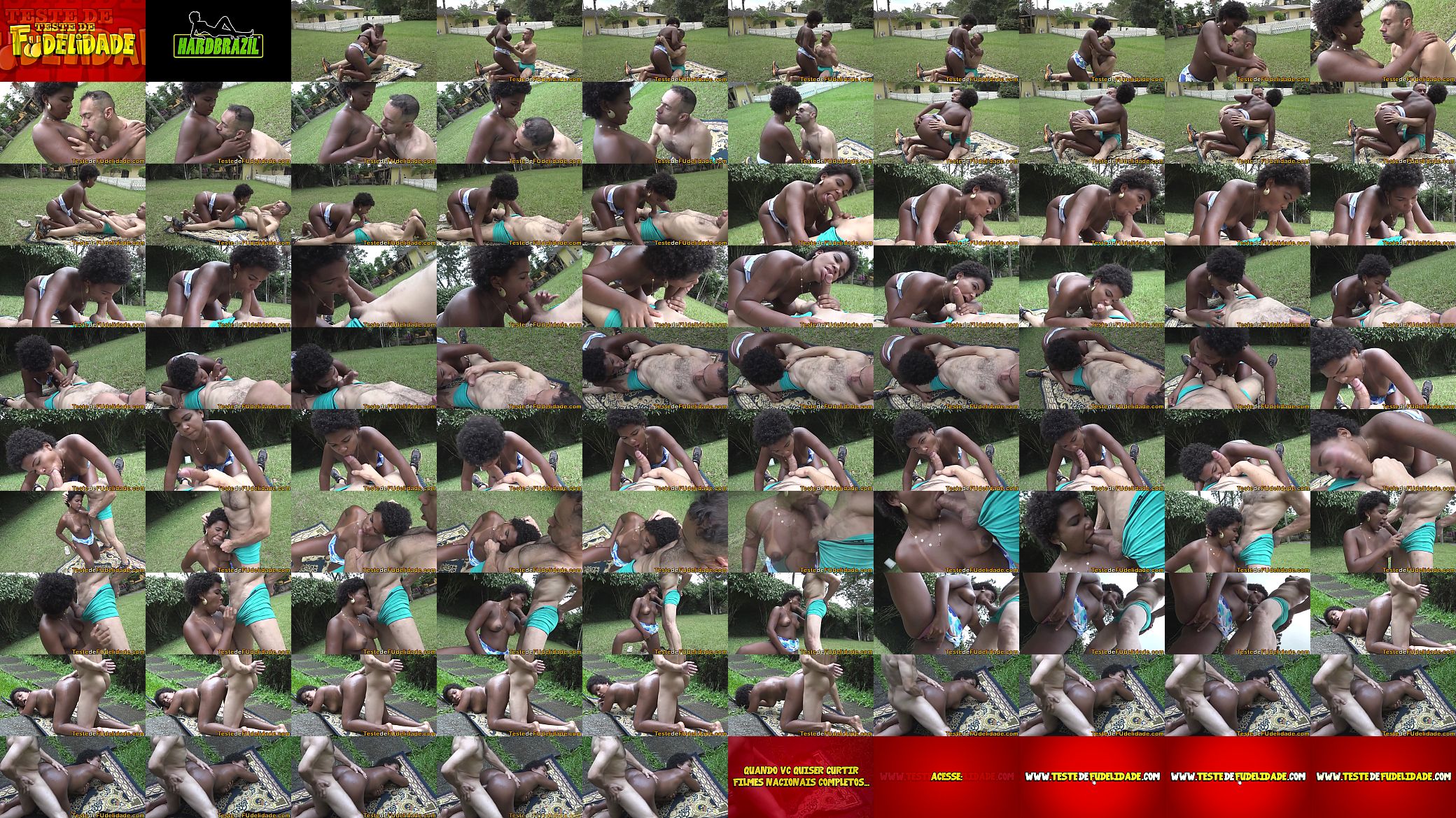 Fodendo a mulata safada no gramado 预览图