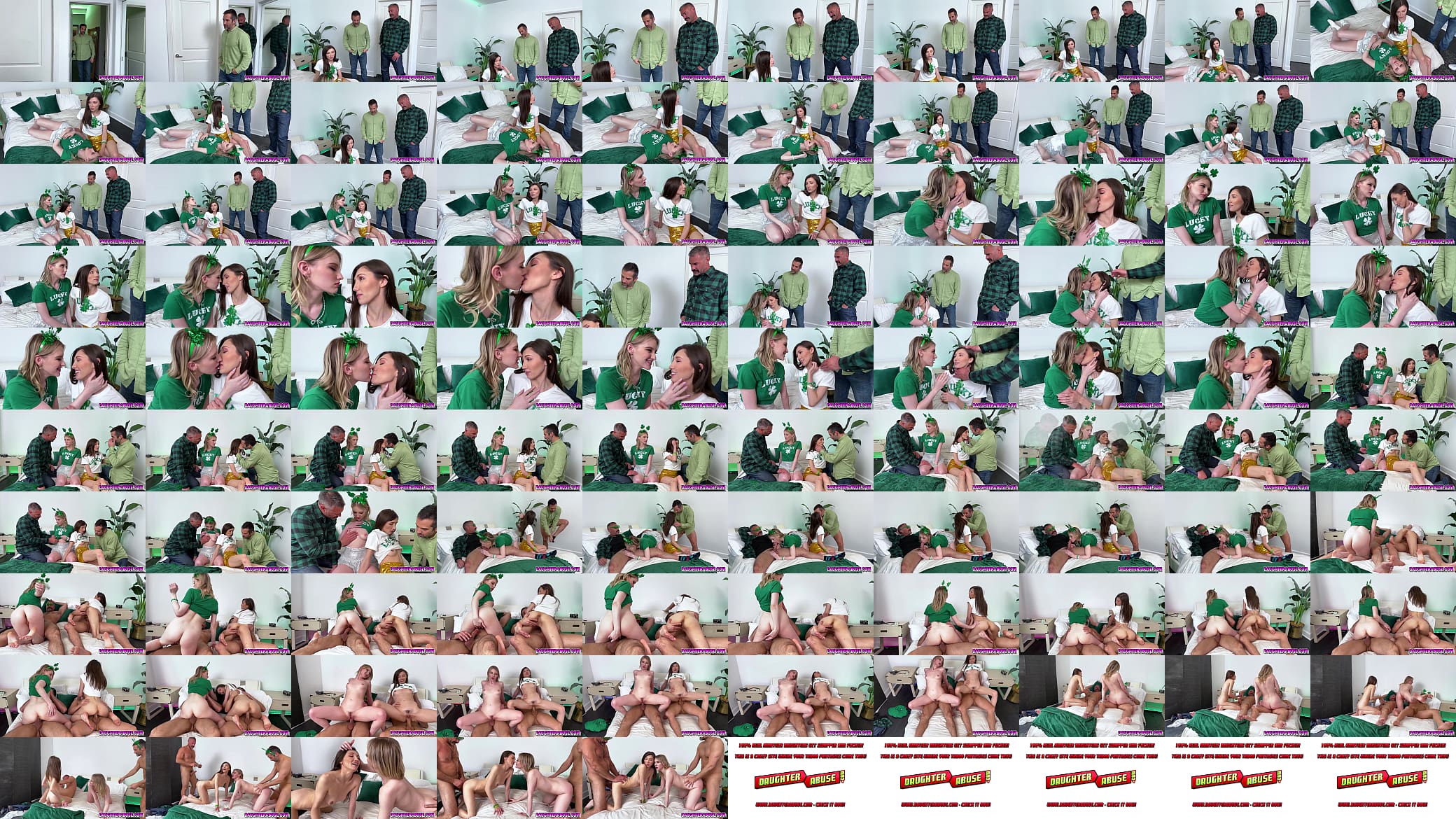 Melody Marks and Maya Woulfe sensed their stepdads big bulges 预览图