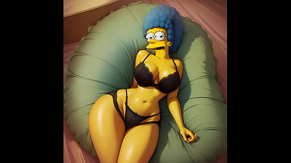 Marge Simpson IA EROTIC AND SENSUAL NUDE