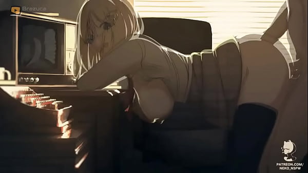 BLONDE AMELIA WATSON GETS INTENSE FUCK - HOLOLIVE