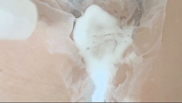 20yo virgin pussy! Light up wet tissue paper. - 2