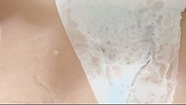 20yo virgin pussy! Light up wet tissue paper. - 2
