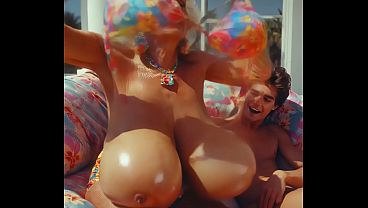 AI VIDEO - JAY Granny Sex Villa - Bikini out! TEASER