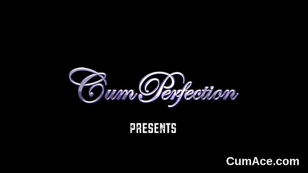 Sexy honey gets jizz load on her face sucking all the charge