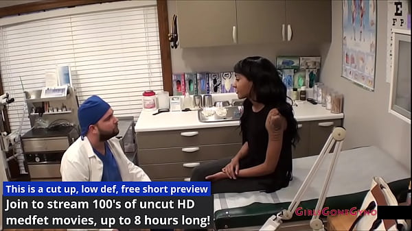 Ebony Hottie Eliza Shields's Gyno Exam Caught On Spy Cam By Doctor Tampa @ GirlsGoneGyno! - Tampa University Physical Reup