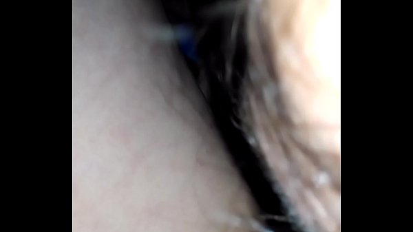 Licking shaved pussy