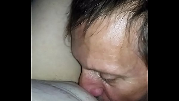 Licking shaved pussy