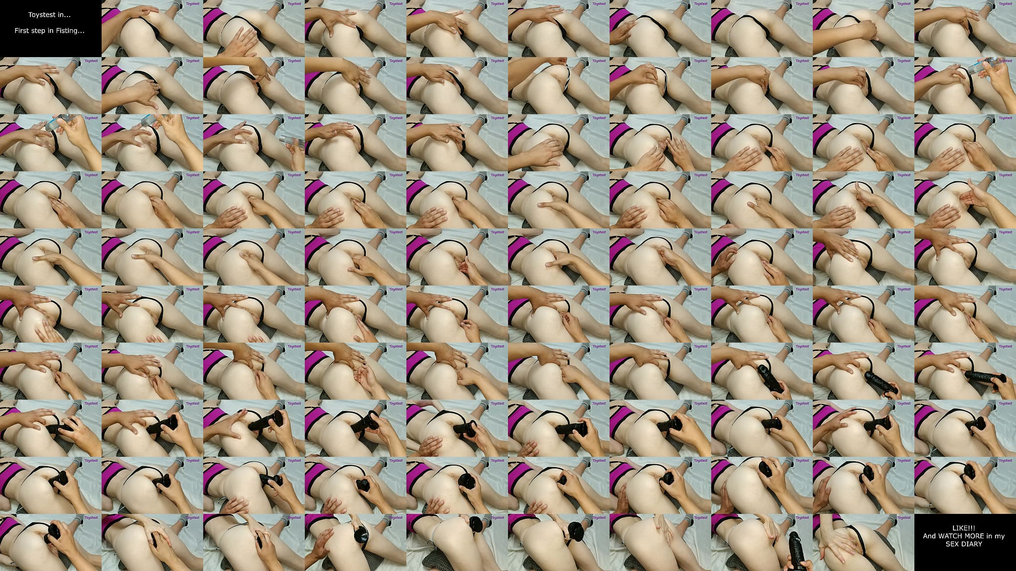 How to Prepare her Tight Pussy for HUGE Dildo 预览图
