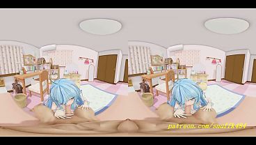VR180 mmd ラミー フェラ 3d ホロライブ ヘンタイ