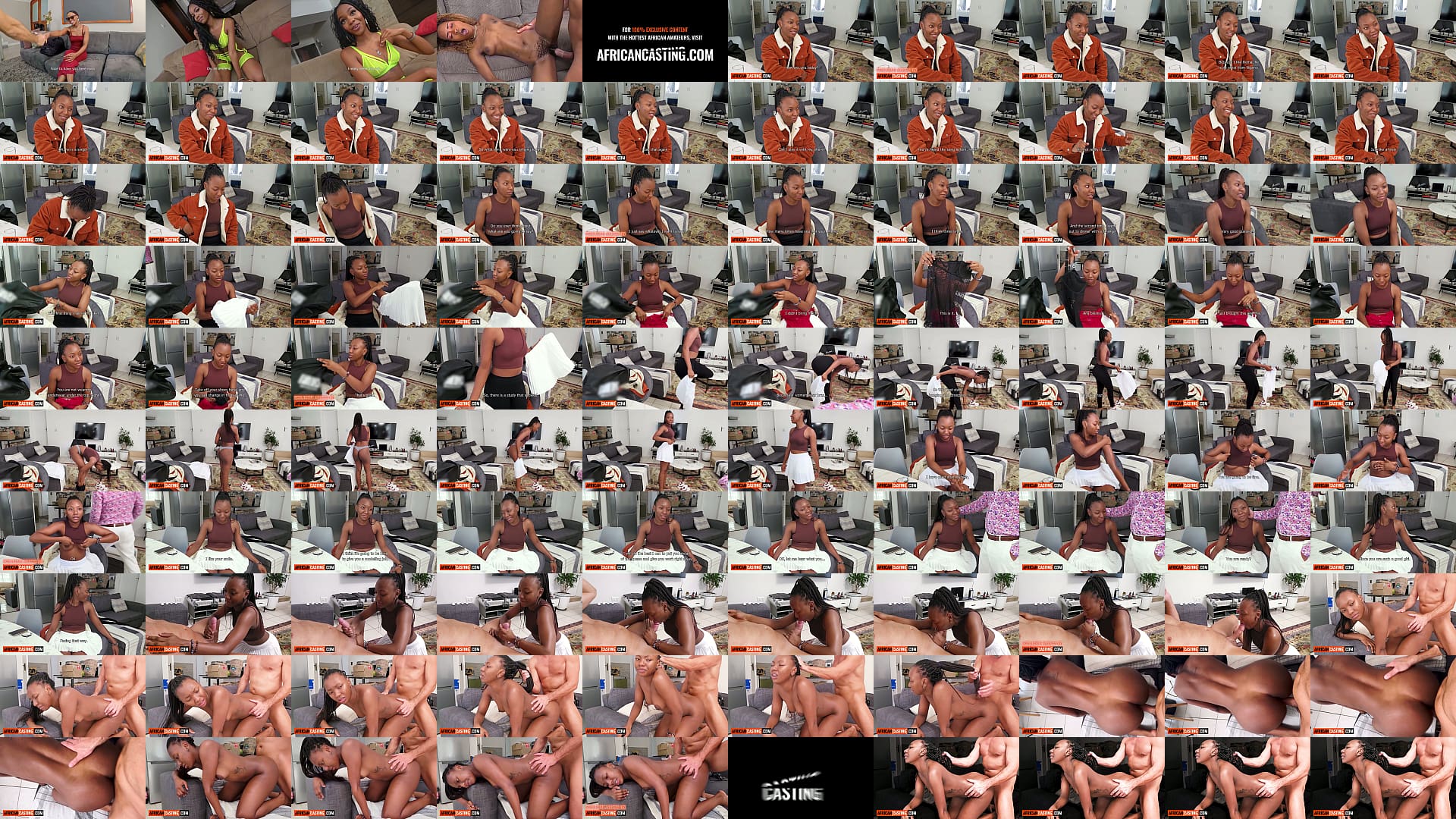 Big Booty Ebony Babe Pussy RAILED POV Doggystyle In Fake Modeling Casting 预览图