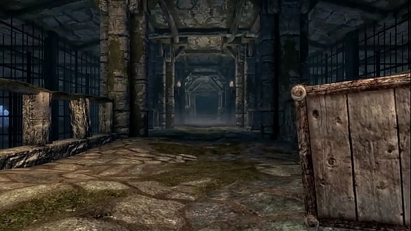 Horny whore Alissa likes to suck dick and eat cum for money in Skyrim! EP-1.