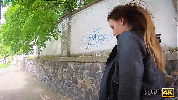 HUNT4K. Euro chick can buy tickets because she has soldHUNT4K. European girl can buy tickets because she sold her vagina