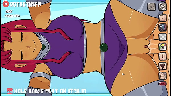 Starfire Full Scenes Creampie Compilation - Hole House Game [Rule 34, Hentai, Cartoon]