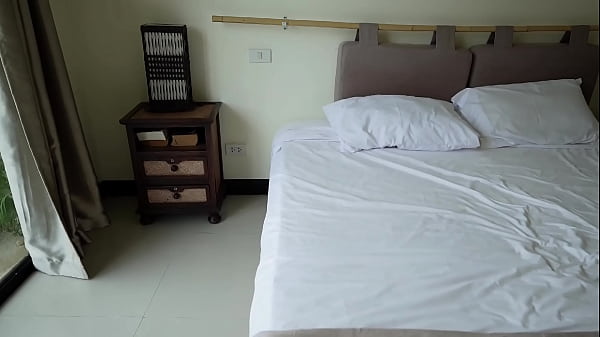 Download Video - The stepsister got mixed up and rented a hotel with one bed&period;