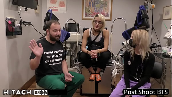 Become Doctor-Tampa, Give Sophomore Channy Crossfire Mandatory Hitachi Magic Wand Orgasms During Physical For College At HitachiHoes - Reup