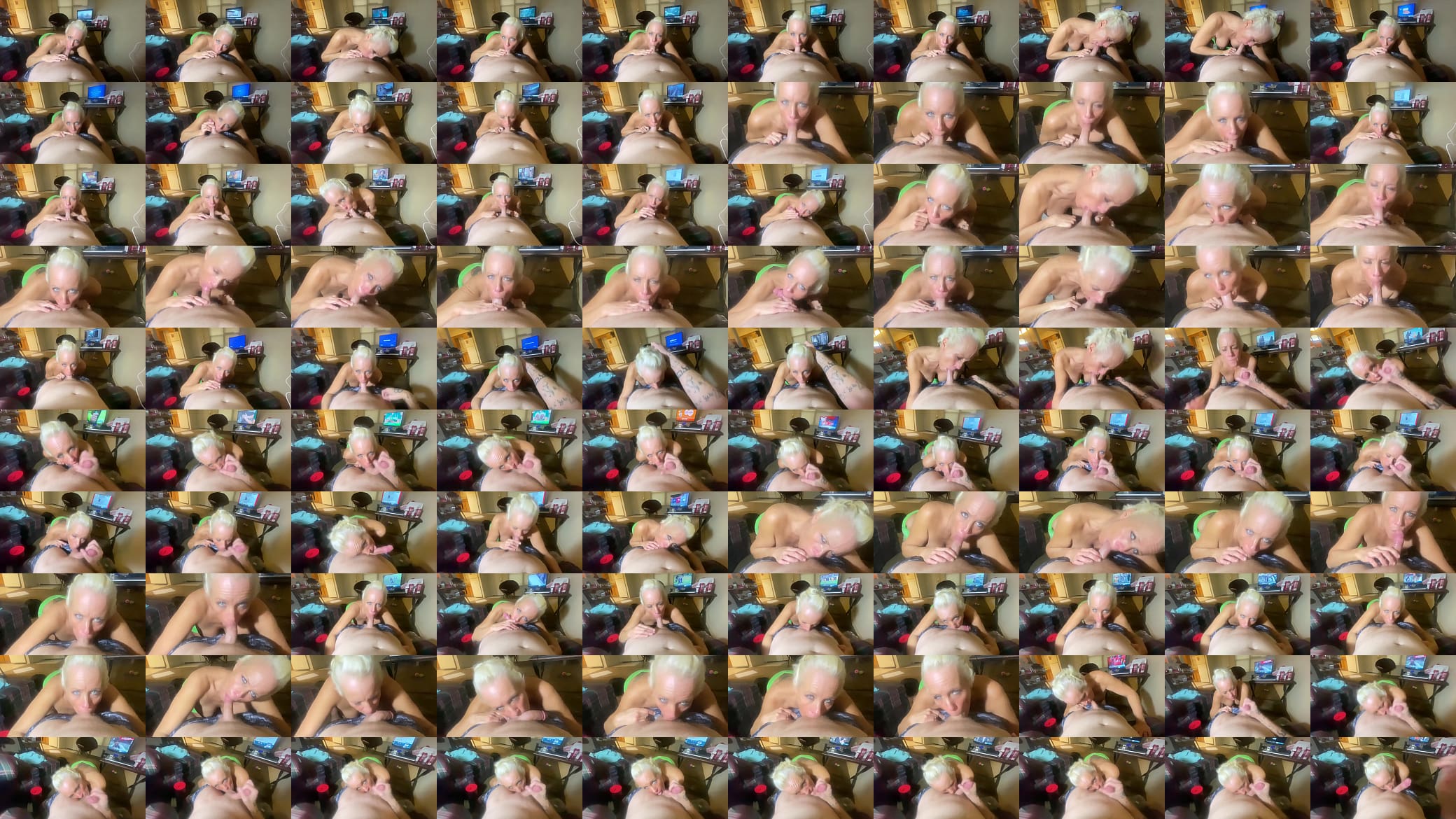 Submissive milf gives the best blowjob ever 预览图
