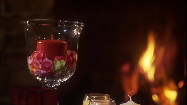 Haley Paige Lets Tim Plow Into Her By The Fireplace